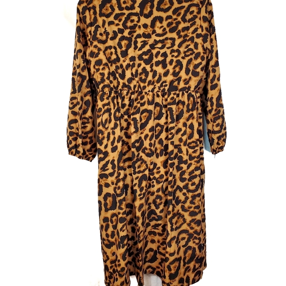 Shein leopard print midi dress - Picture 4 of 6